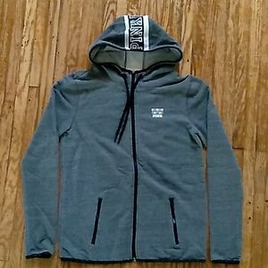 Pink Womens Full Zip Hoodie Size Medium with box